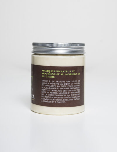 MASQUE REPARATEUR ET NOURISSANT AU MORINGA ET AU CHEBE